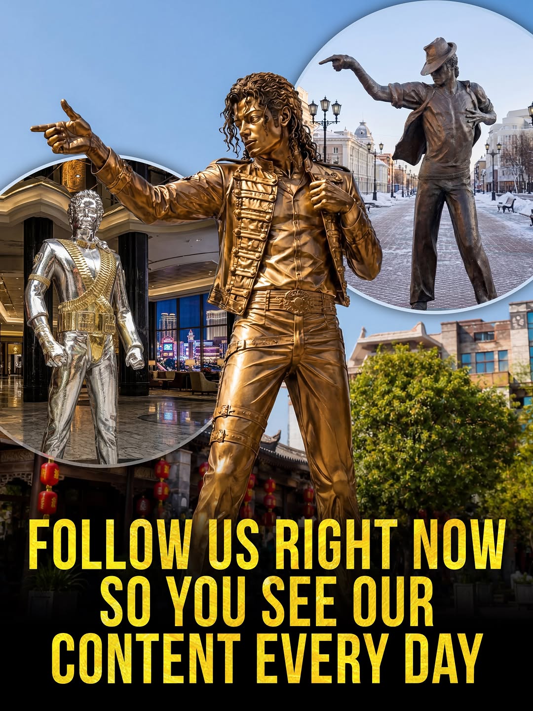 Michael Jackson Immortalized in Stone and Bronze: The 11 Countries That Have Honored the King of Pop With Statues