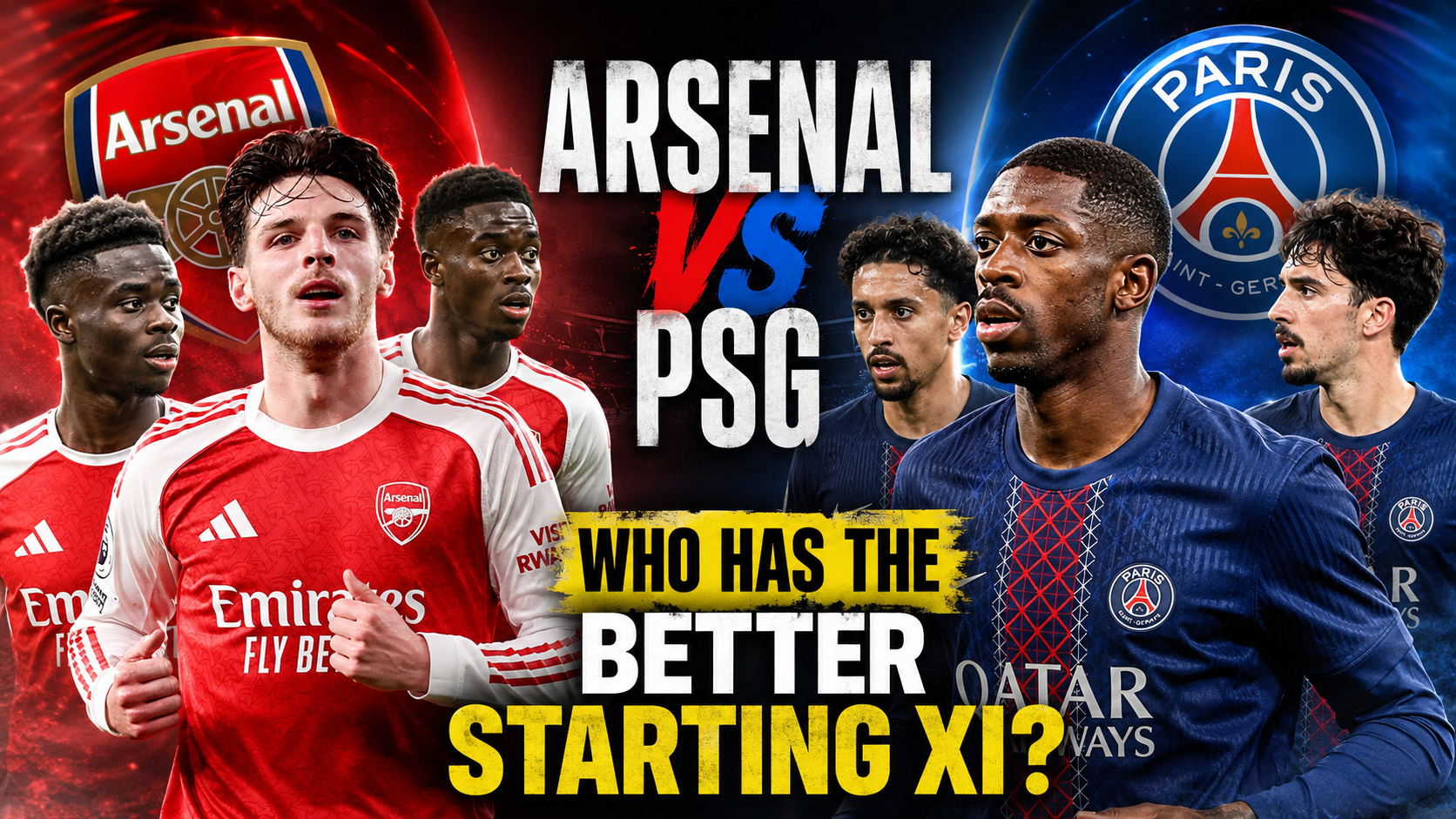 Arsenal vs PSG: European Football's Greatest Prize Is on the Line in Budapest Tonight