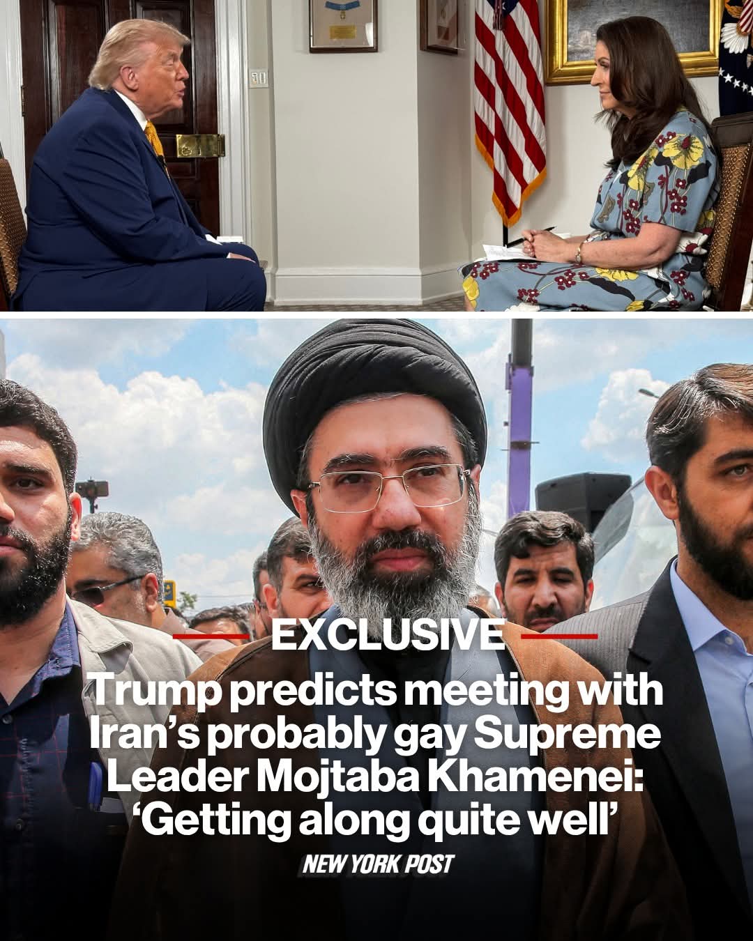 Trump Predicts Meeting With Iran's New Supreme Leader Mojtaba Khamenei as Nuclear Talks Intensify
