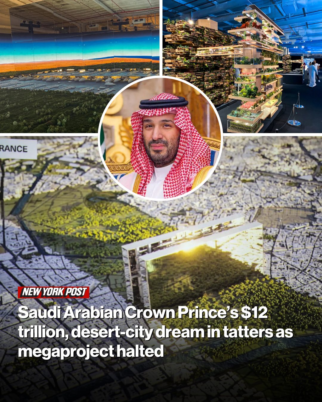 Saudi Arabia's NEOM Megaproject Collapses: The Rise and Fall of Crown Prince MBS's Desert Utopia