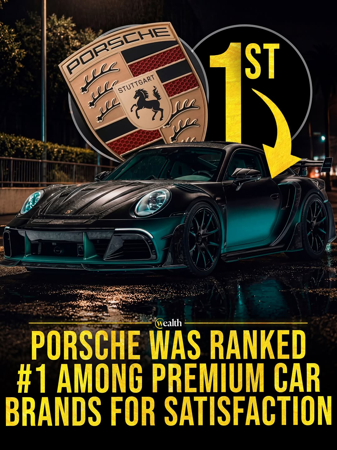 Porsche Ranked #1 in Premium Car Brand Satisfaction — And the Numbers Behind the Title Are Just as Impressive