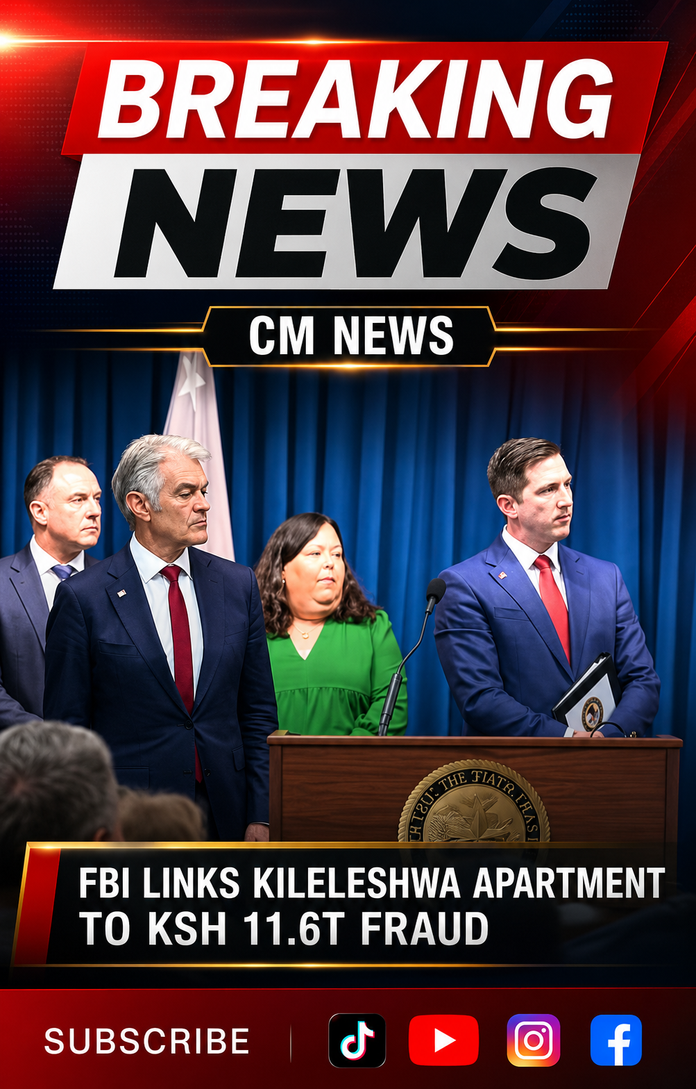 FBI Links Nairobi Kileleshwa Apartment to KSh 11.6 Trillion Fraud as Suspect Flees Arrest