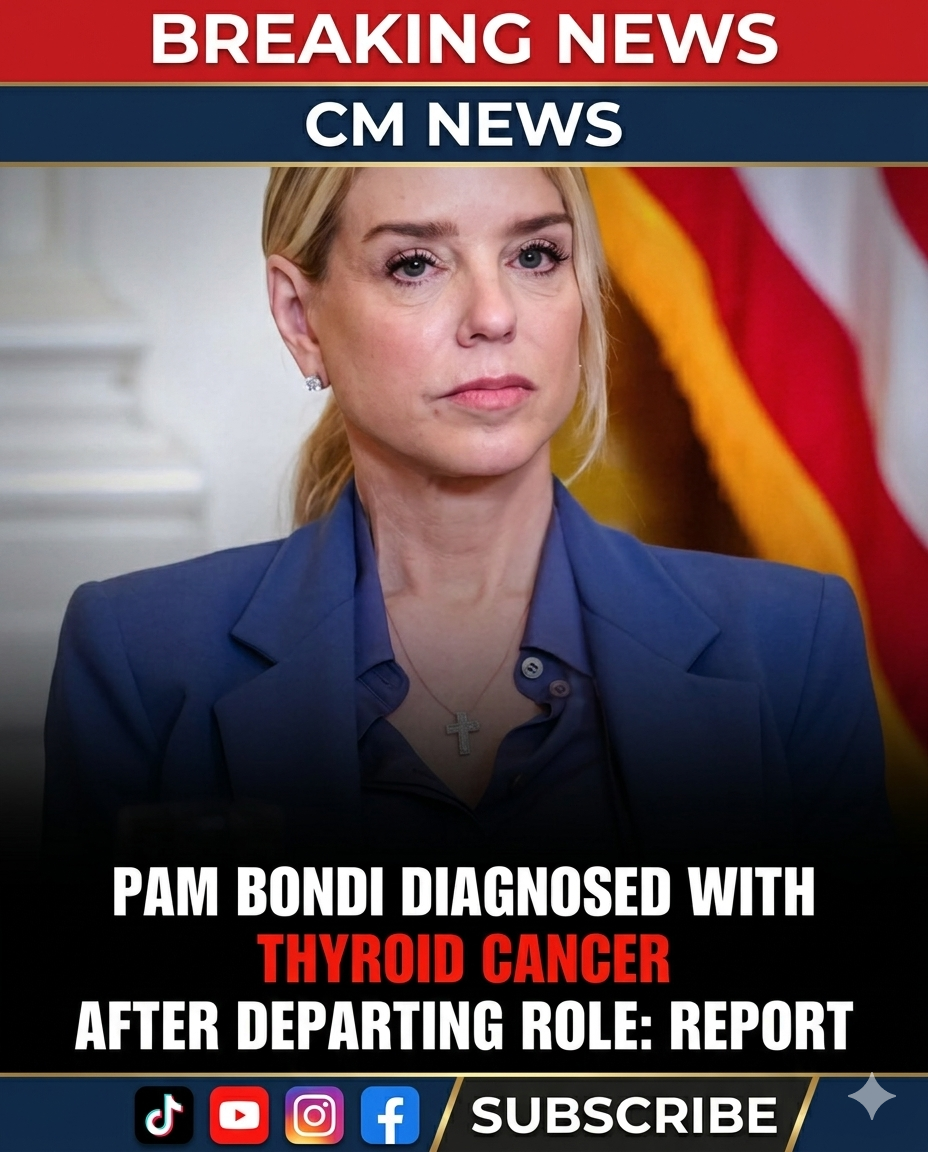 Former Attorney General Pam Bondi Reportedly Diagnosed With Thyroid Cancer, Undergoing Recovery After Treatment